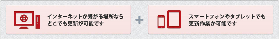 インストール版とWEB版